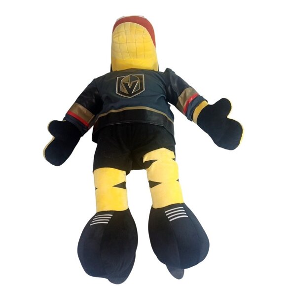 Huge Las Vegas Golden Knights NHL Mascot Chance 28" Stuffed Plush Toy Rare Licen - Picture 6 of 7